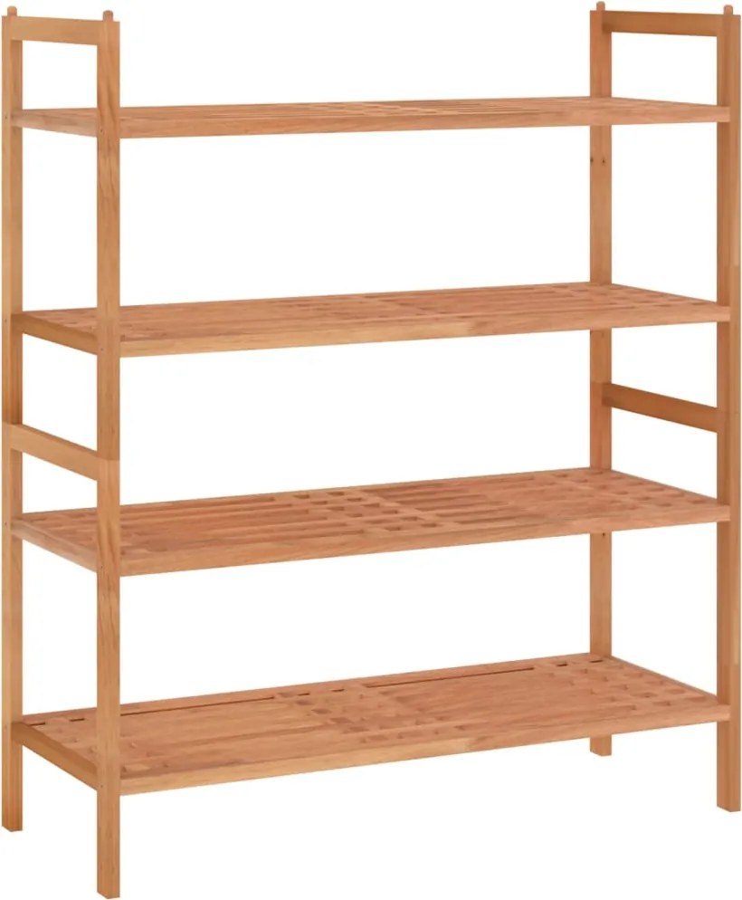 vidaXL 2 db tömör diófa cipőállvány 69 x 27 x 41 cm