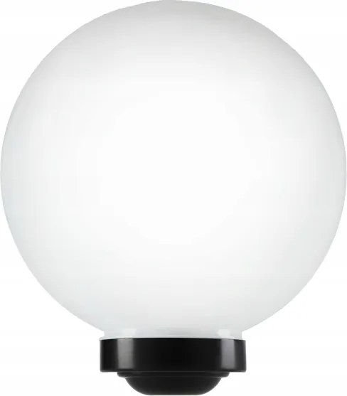 LED napelemes lámpa LED/1,2V, 6500K, 200 mAh, átmérő 30 cm, IP44, fehér/fekete