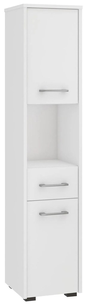 Fürdőszoba szekrény Fulgor 2D 1SZ 1W (fehér). 1117107