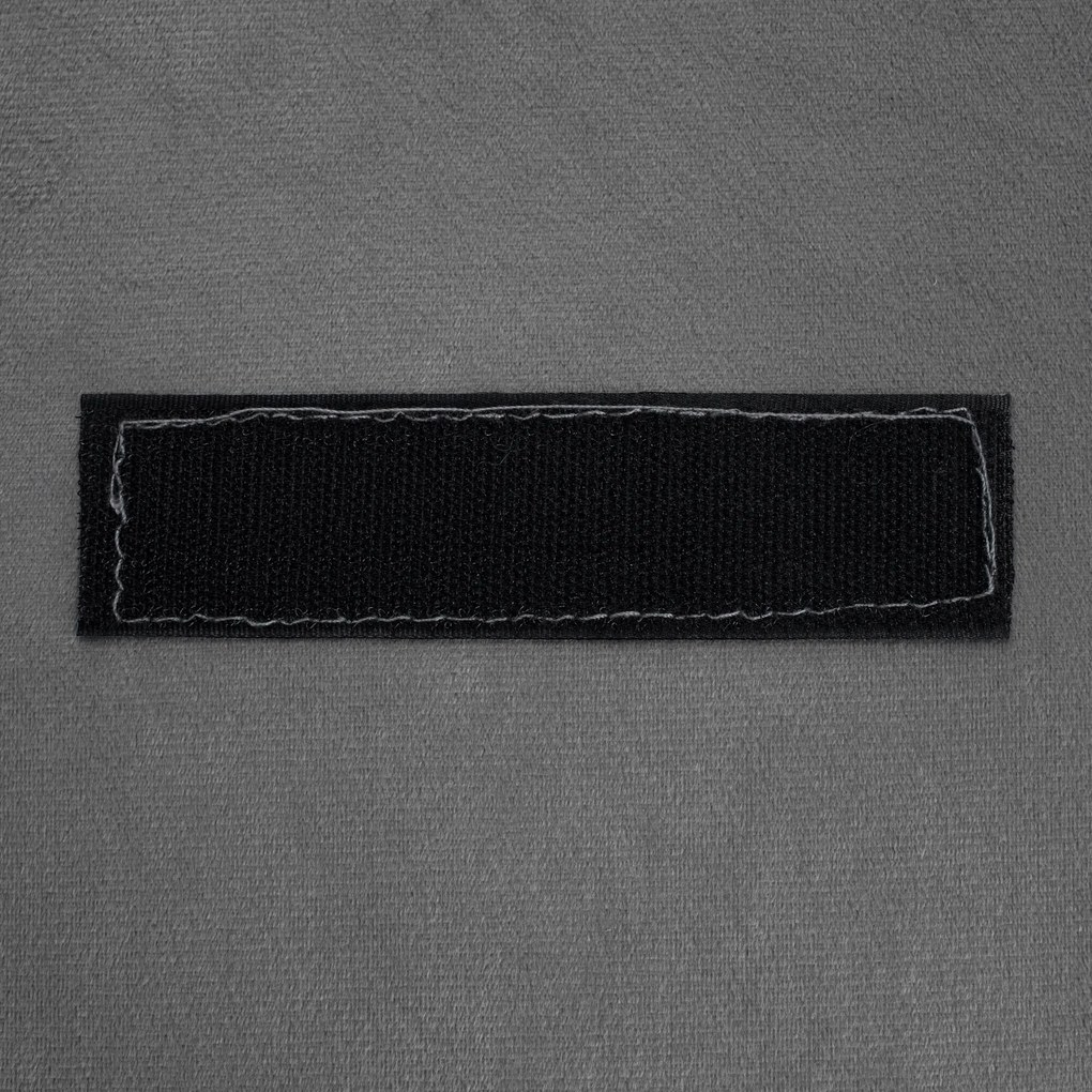 Irodai fotel, szürke Velvet anyag/króm, KLIAN