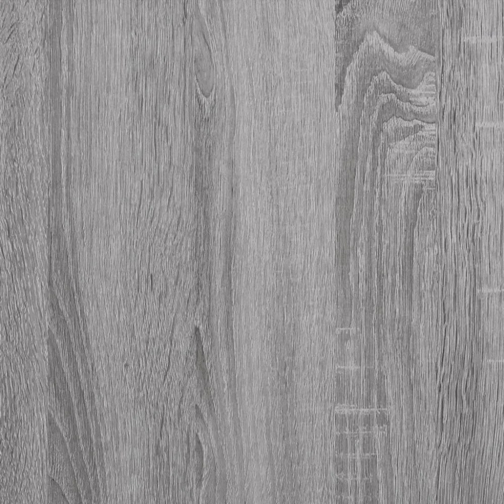 szürke sonoma színű szerelt fa fali polc 102 x 30 x 29 cm