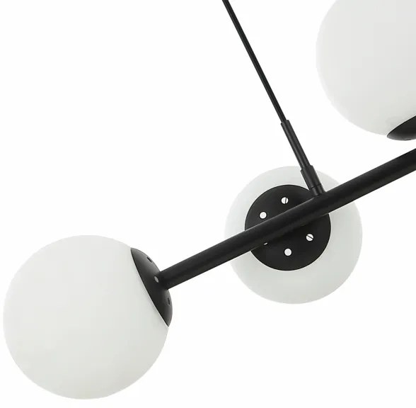 Kábeles csillár MADDIE 5xE14/5W/230V fekete