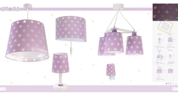 Dalber D-81215L - LED éjszakai lámpa STARS 1xE14/0,5W/230V