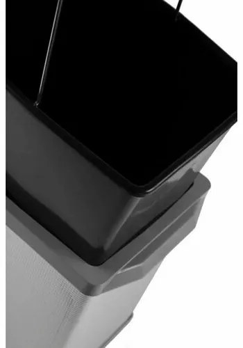 Elletipi TOWER beépíthető hulladékgyűjtő TOWER 17 l, ezüst