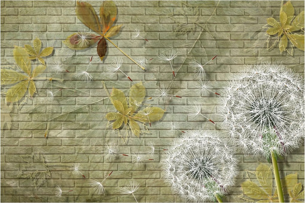 Kép - A szél által hordozott pitypang (90x60 cm)
