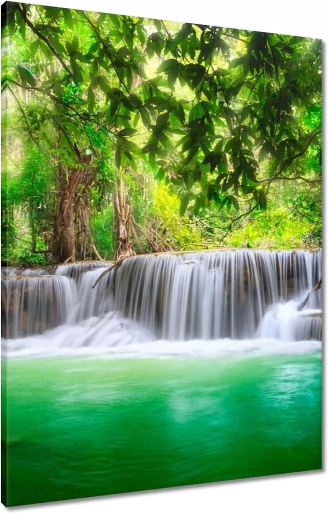 Vászonkép 60x80 Tájkép vízesés