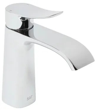Mosdó csaptelep SAT Infinitio leeresztőszelep nélkül króm SATBSINF271
