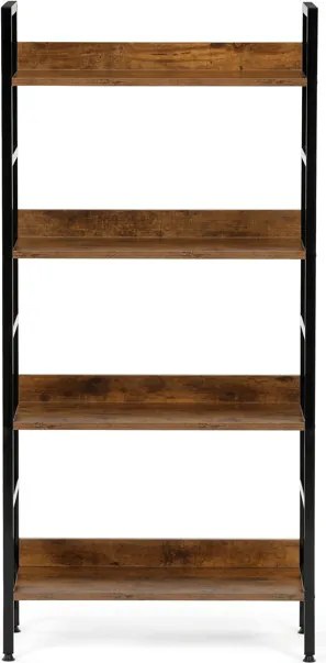 Regál, mdf, hnědá, GD-314 OLW