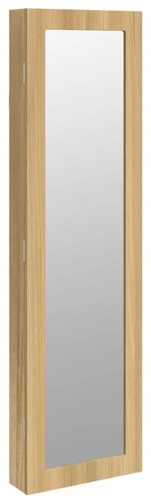 falra szerelhető tükrös ékszerszekrény 30x8,5x106 cm