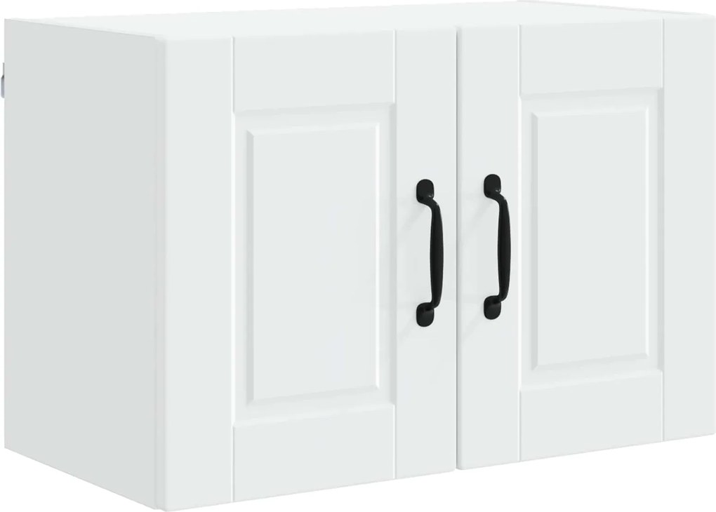 vidaXL Konyhaszekrény polcokkal ajtóval Fehér 60 x 31 x 40 cm Faanyag