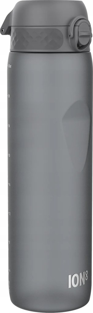 Nagy Kulacs Palack -pzh Tanúsítvány- Szürke Elegáns Prémium -ION8 1 Liter
