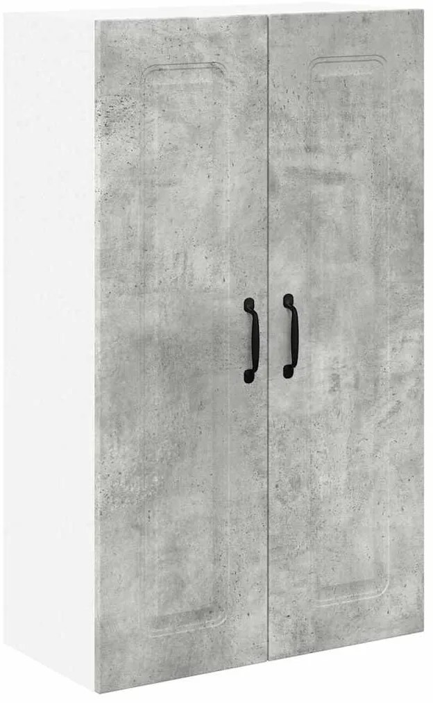 Fali konyhaszekrény Beton Szürke 60 x 31 x 100 cm Faanyag