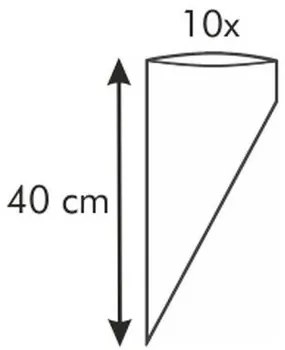 Tescoma DELÍCIA díszítő zsák 40 cm, 10 db, 40 cm