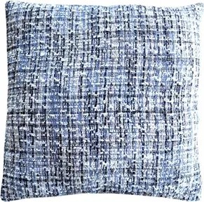 Dekoratív Párnahuzat 40x40 Fehér-kék Rita 56