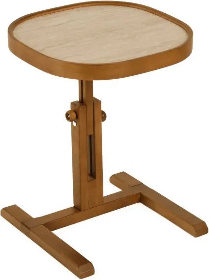 Opus Kare 42 - Walnut, Travertine