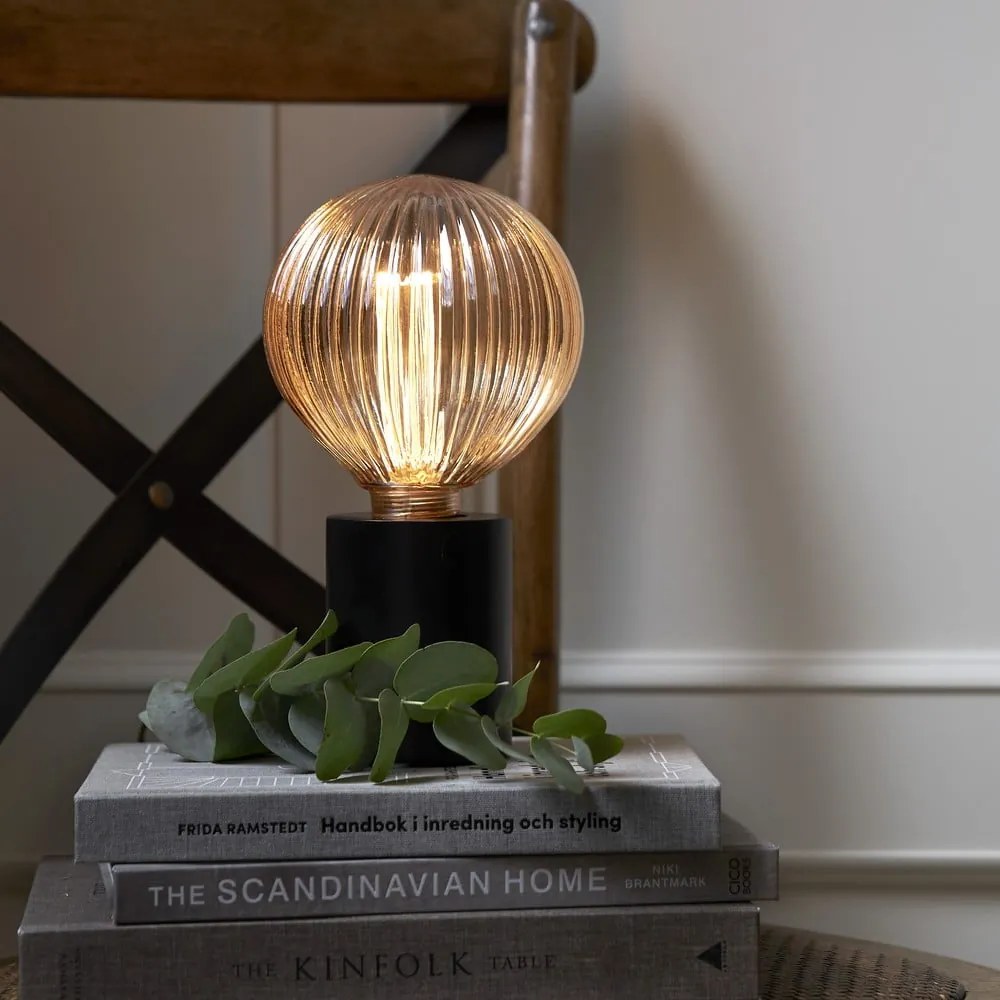 Meleg színű LED dekoratív izzó E27, 1 W NGC Stripe – Star Trading