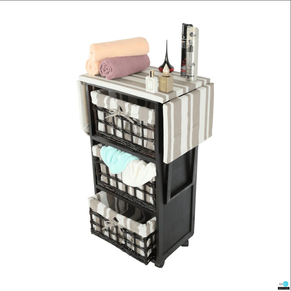 Vasalódeszka, sötétbarna, BOND 2