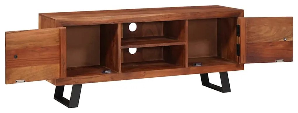 Média tárolószekrények és állványok Barna 112 x 30 x 48 cm