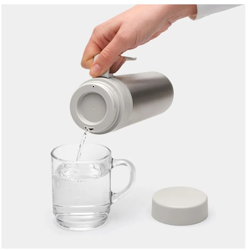 Világosszürke termobögre 500 ml Make &amp; Take – Brabantia