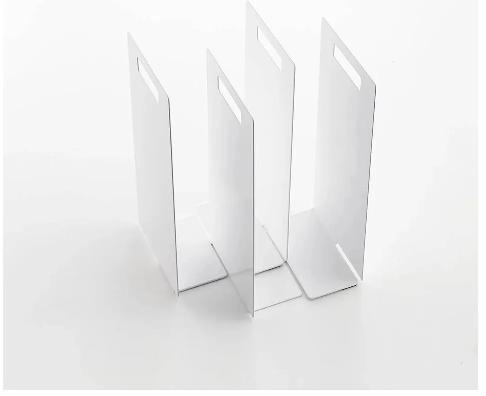 Fehér fém törölközőtartó állvány szett 2 db-os Tower – YAMAZAKI