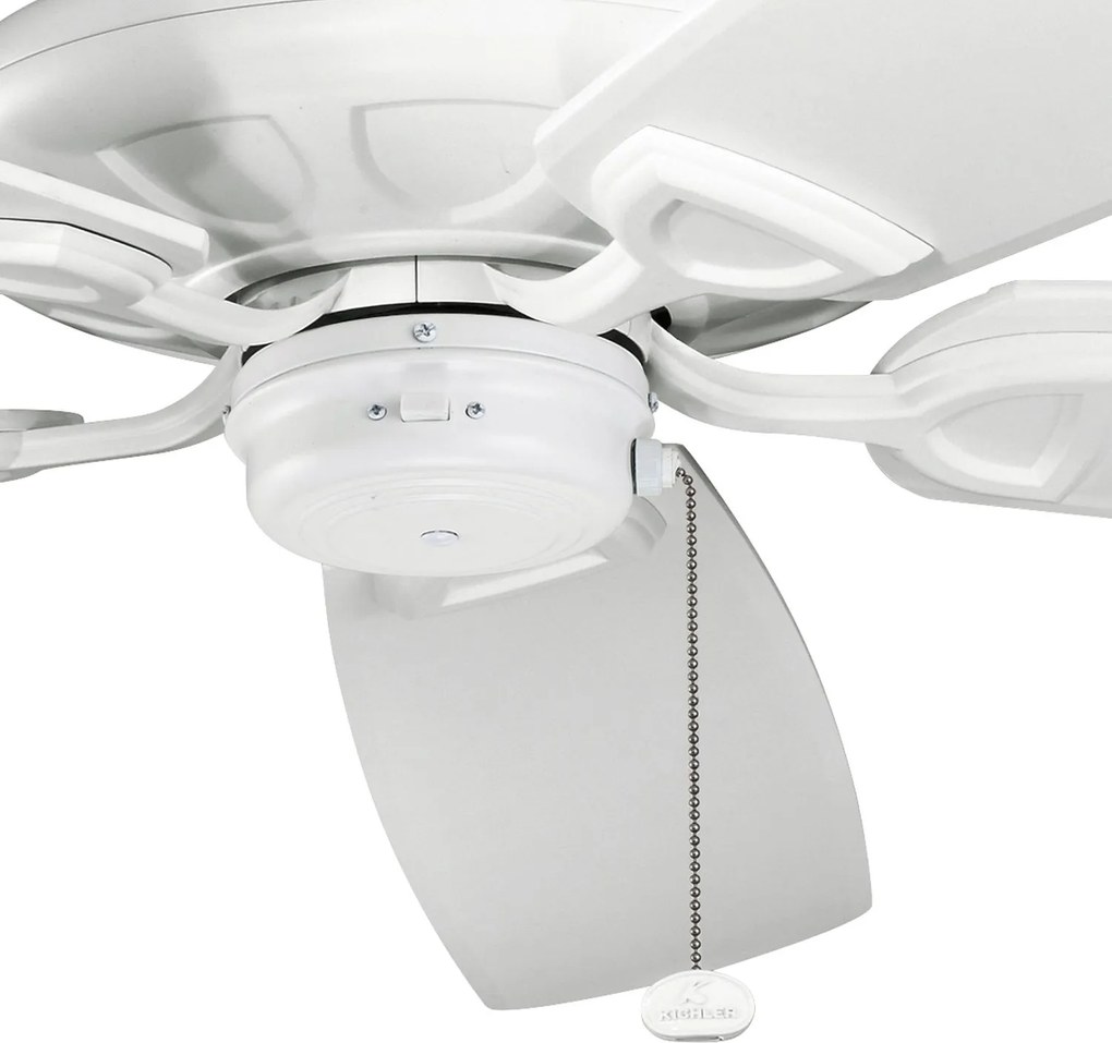 Kichler modern mennyezeti ventilátor kevlar matt fehér elsklf-kevlar-60-wht IP44