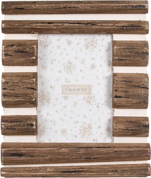 Boaz fa képkeret rusztikus stílusban 13x18 cm