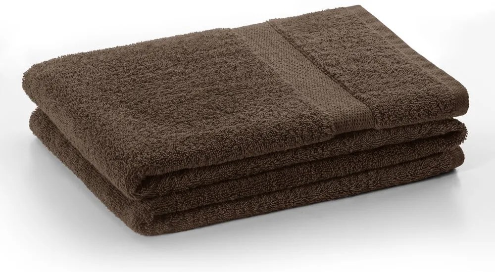 Barna frottír pamut törölköző 30x50 cm Marina – DecoKing