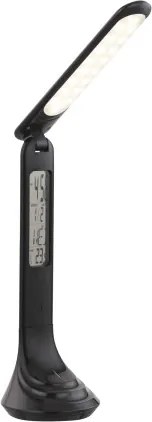 Globo 58329B Újratölthető asztali lámpa plasztik fekete, érintőkapcsoló ki/be, érintőkapcsolós, tartozék: 3,7V 1200mAh. Li-ion, LxH:200X425 Tartozéka: 1xLED 4W 230V, 30-200lm, 4000K
