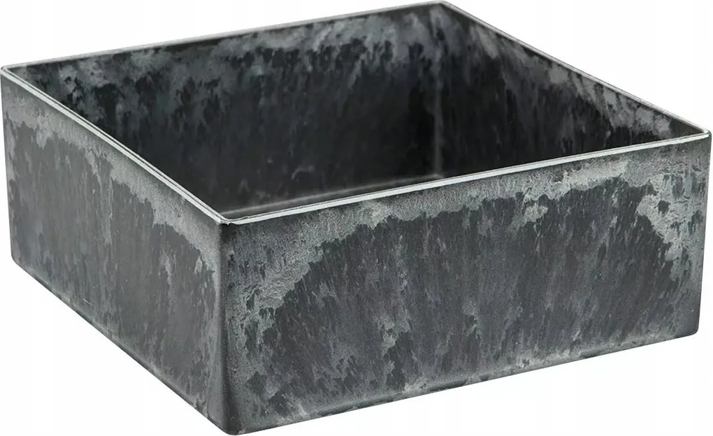 Bonsai Virágtartó Fedél Lapos 15x15 Négyzet Alakú Ablakpárkányra