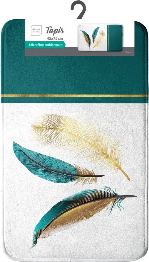 Textil fürdőszobai kilépő 45x75 cm Plumiss – douceur d'intérieur