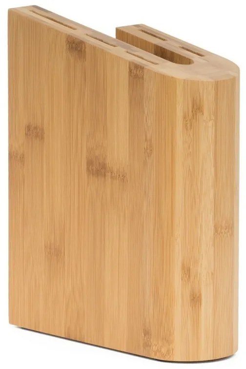 G21 Gourmet késblokk, bambuszból, 5 késhez