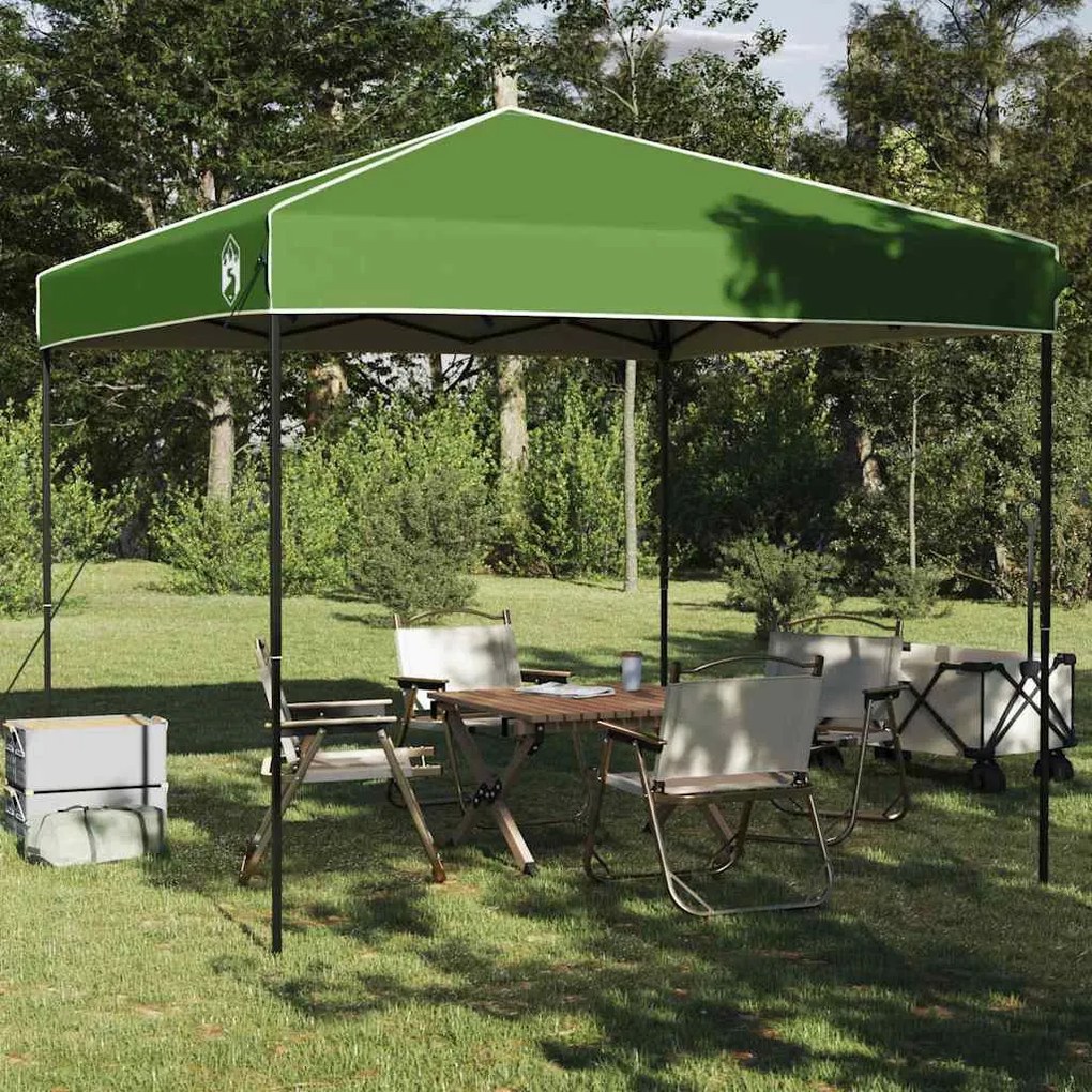 Pop-up napernyő sátor Zöld 250 x 250 cm szövet