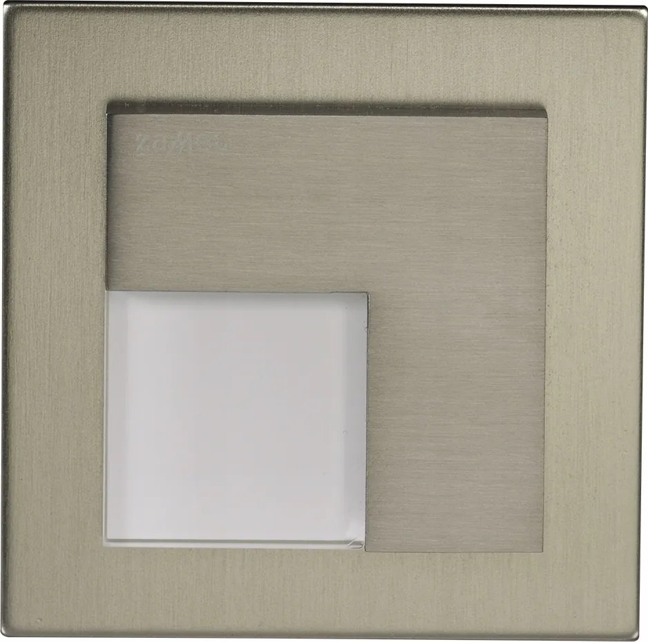 Lépcsővilágító lámpatest Zamel Timo Led 7,3 cm ezüst 07-211-21