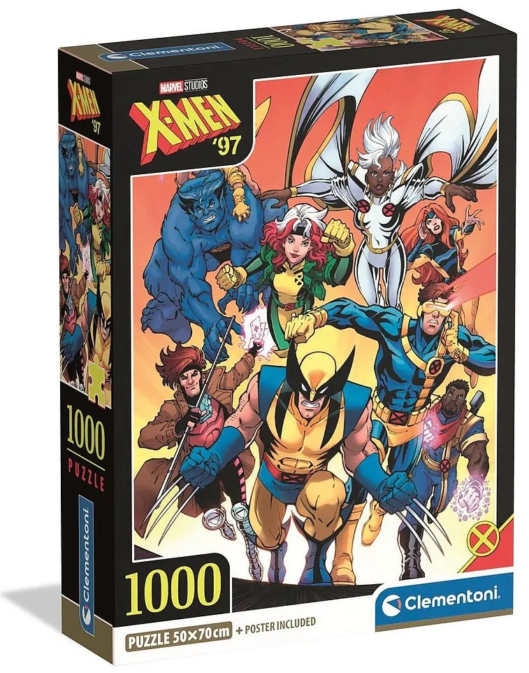 X-men Attack 1000 db-os Compact puzzle Clementoni