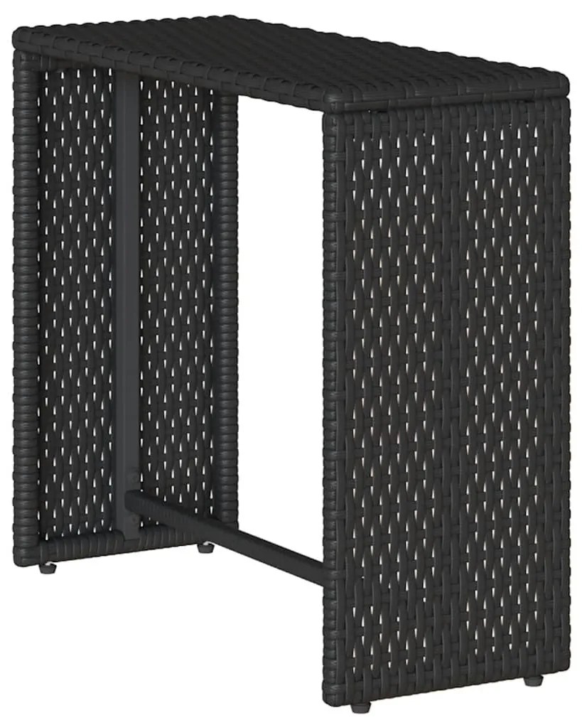 5 részes polyrattan kerti kanapé garnitúra párnákkal stackable