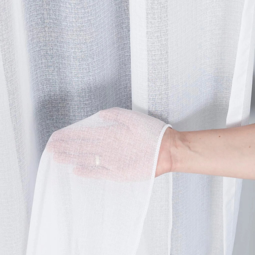 Elegáns Fehér Méteráru Függöny 330cm Magas