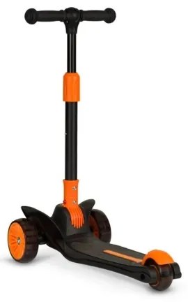 Lionelo - Gyermek roller TIMMY 3xAA narancs/fekete
