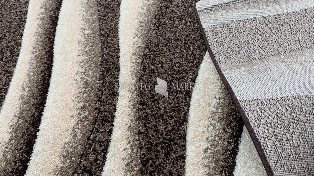 Comfort 6885 barna modern szőnyeg 40x70 cm