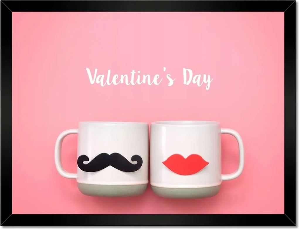 Poszterek keretben 40x30 Nőnap Ajándék Love