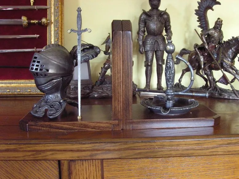 Könyvtámasz Lovag Fej AG53/5