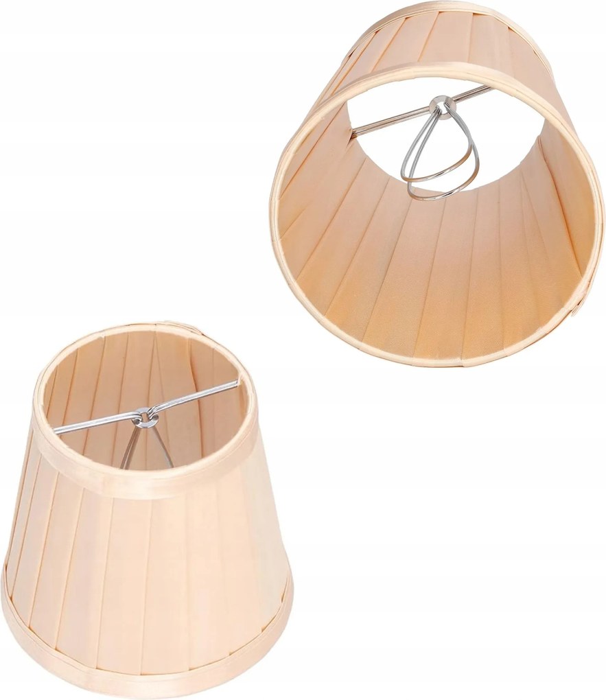 Kis Lámpaernyő Csillár Lámpa Bézs 12x11 cm