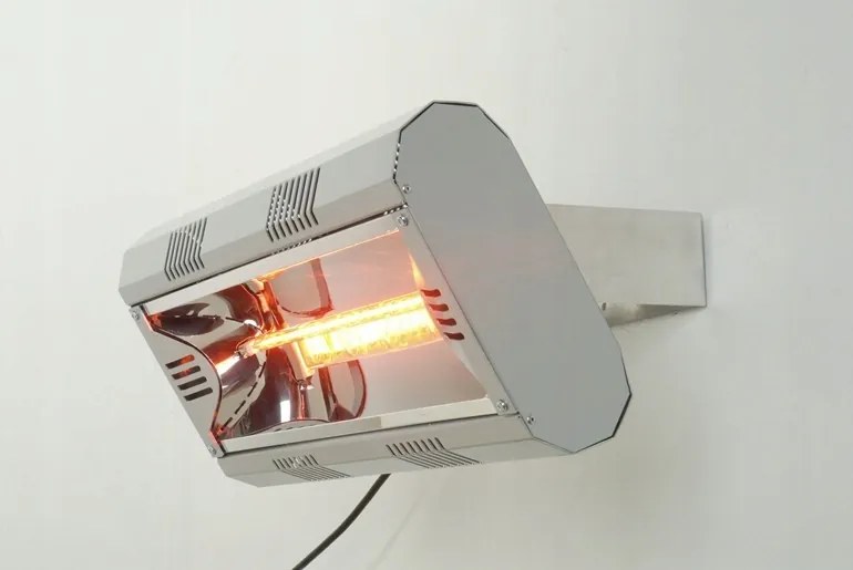 Infravörös hősugárzó mennyezeti terasz nagy erős 2kW IP55