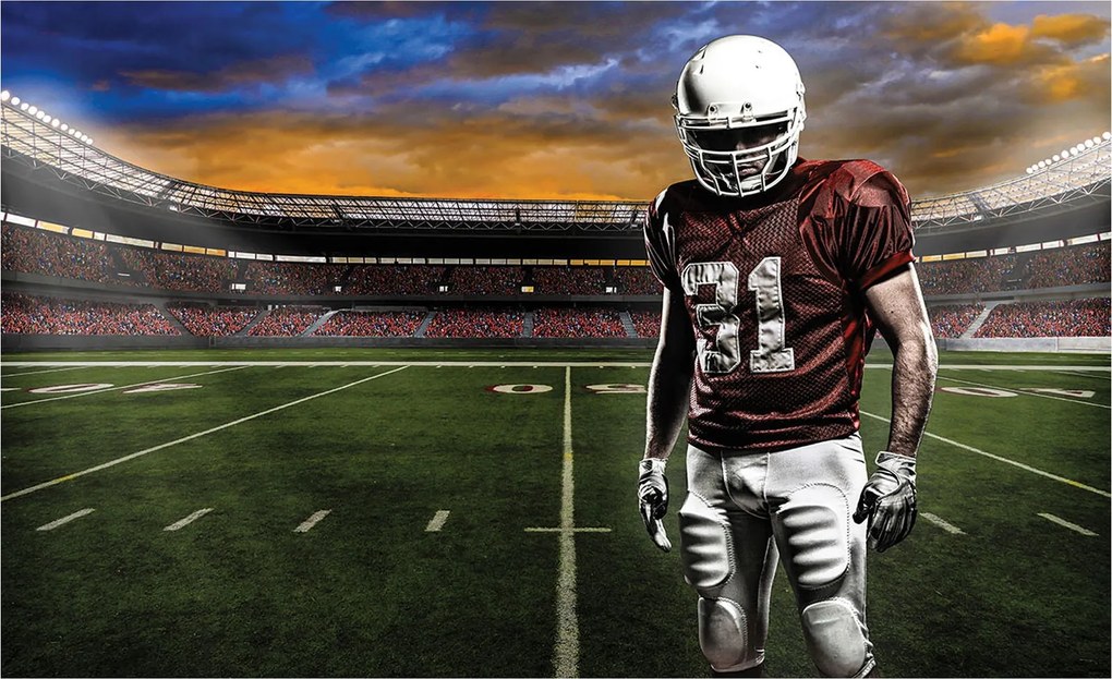 Flizelin fotótapéta Amerikai foci stadion Perspektíva 250x175 +ragasztó