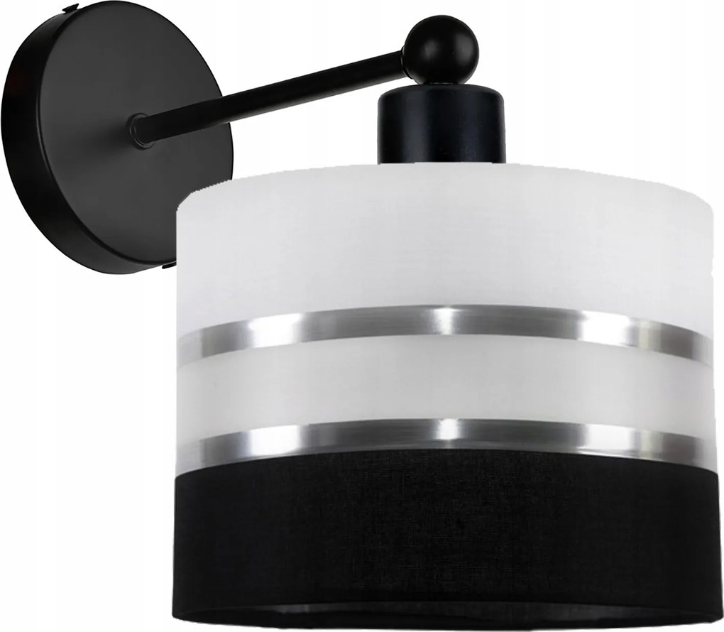 Fali Lámpa Fix E27 Lámpabúra csíkos 20cm