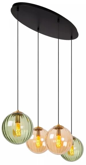 Lucide 45493/04/33 - Csillár zsinóron MONSARAZ 4xE27/40W/230V