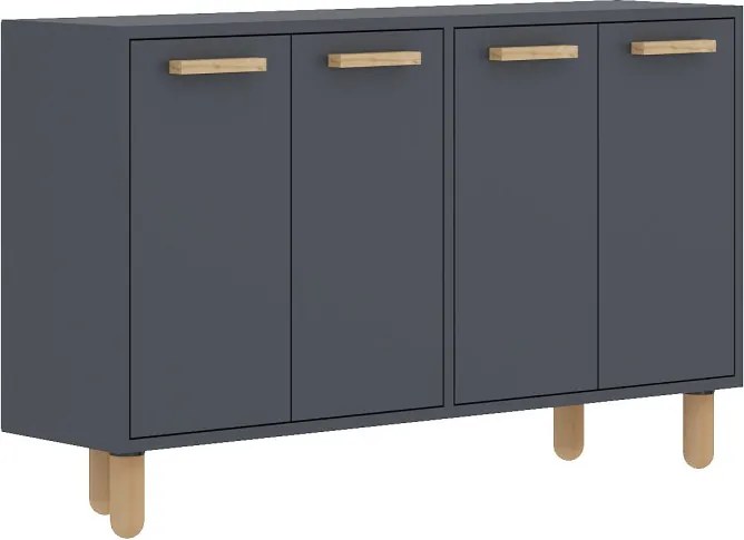 Venedik komód, antracit, 120 cm