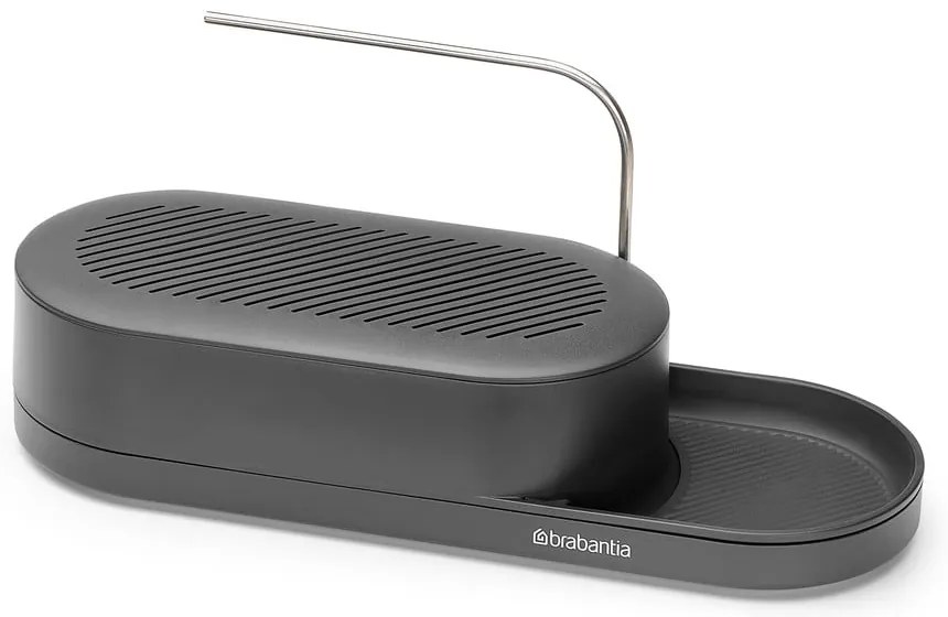 Szürke műanyag mosogatóeszköz tartó SinkStyle – Brabantia