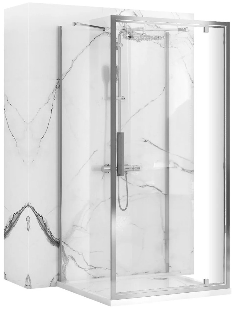 Zuhanykabin REA Rapid Swing Chrome
