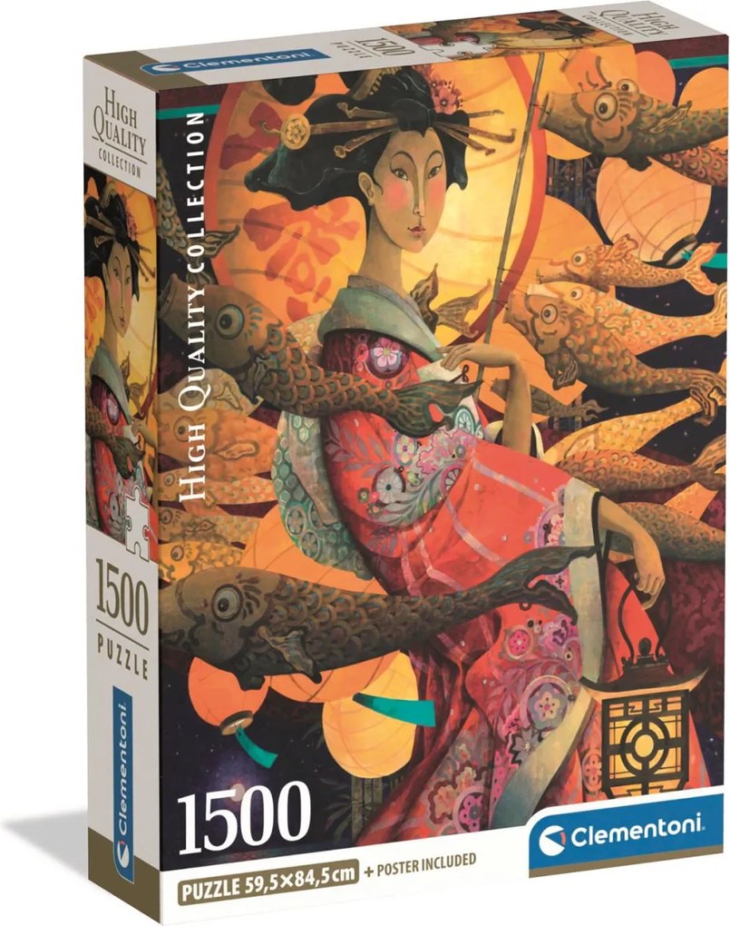 Koinobori Dance 1500 db-os Compact puzzle Clementoni