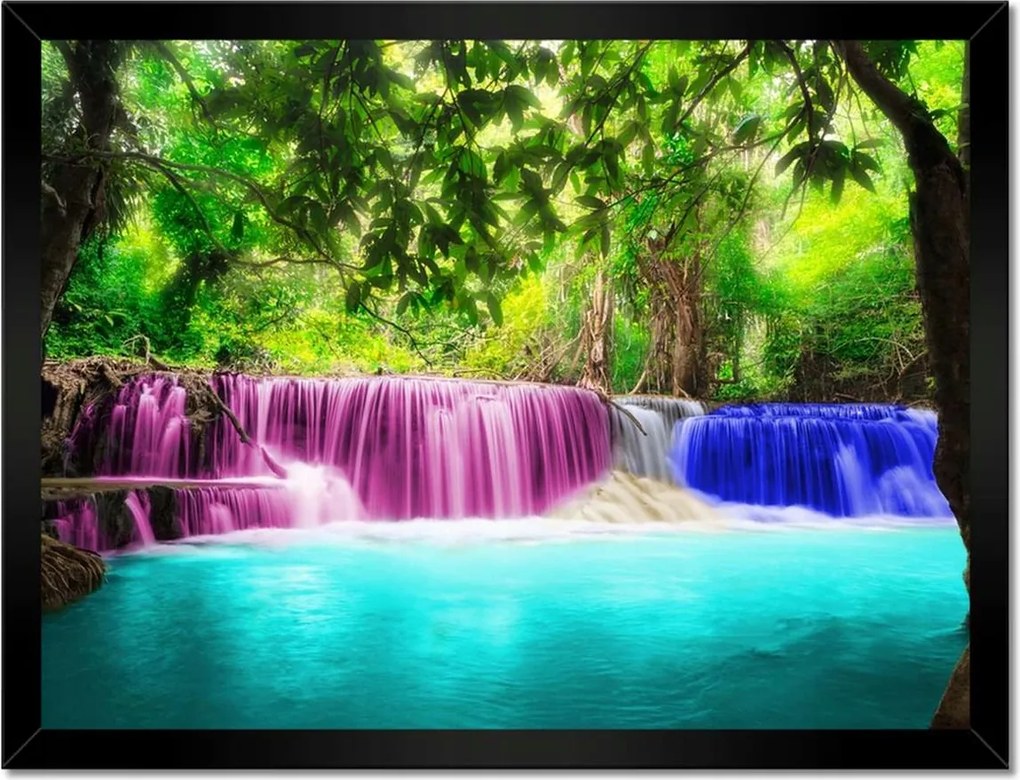 Poszterek keretben 40x30 Színes thai